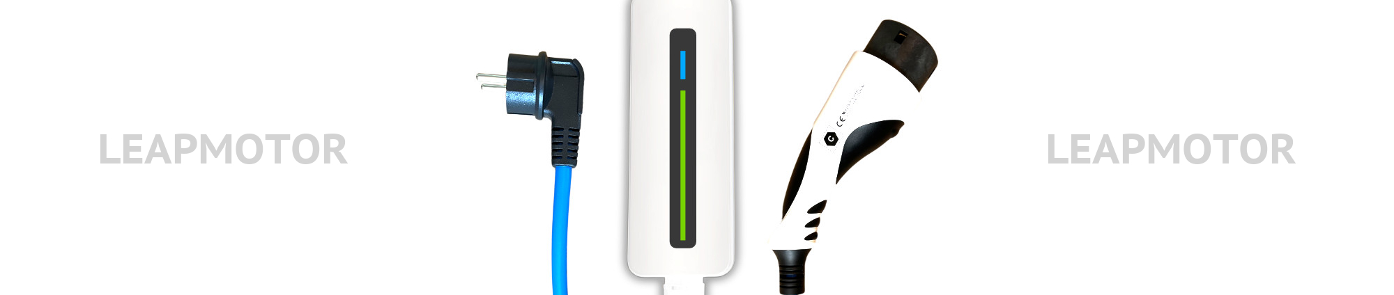 Leapmotor an Steckdose aufladen Ladekabel zum Laden des Leapmotor an einer Schuko-Steckdose