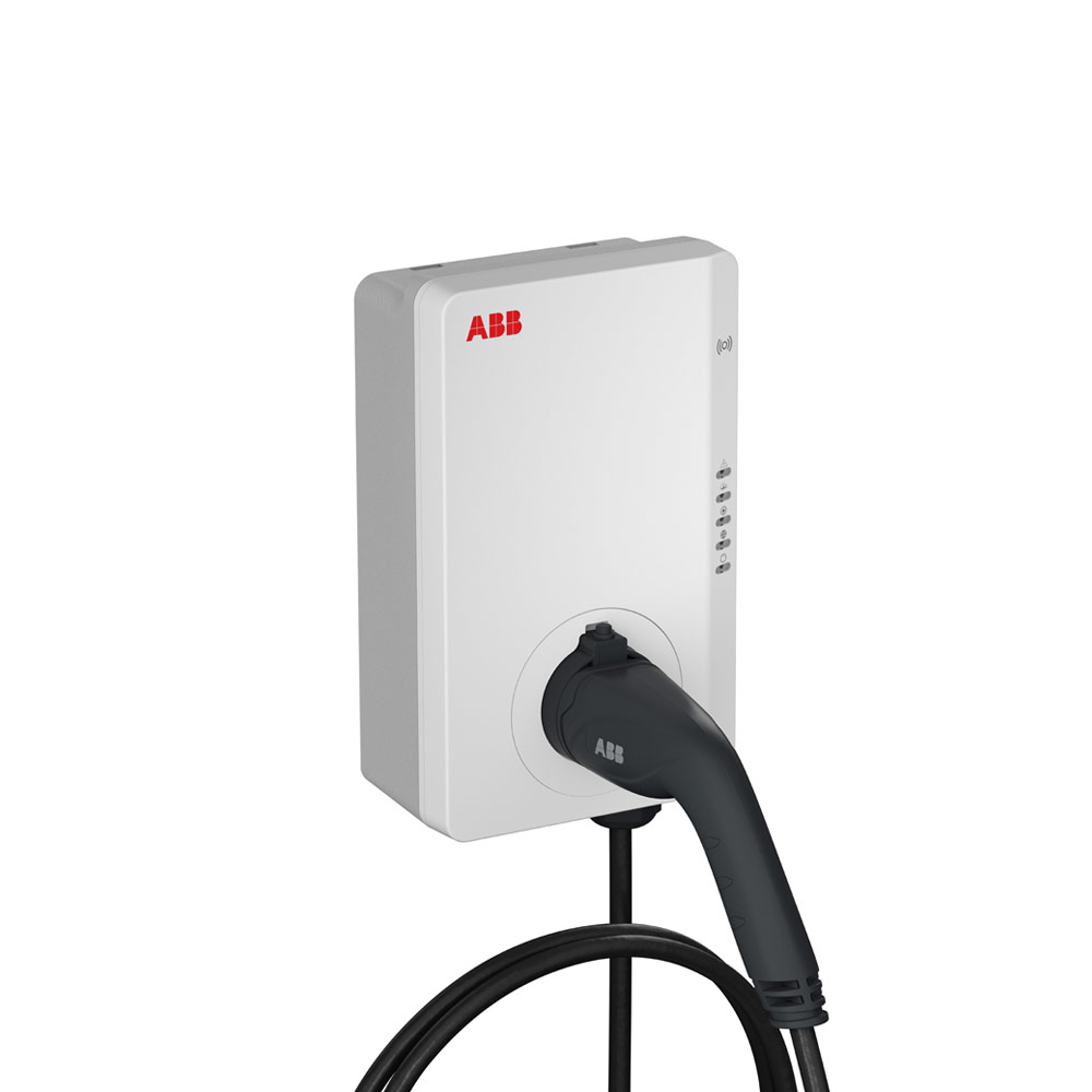 ABB Terra mit Kabel, RFID und 4G (22 kW, 32 A)