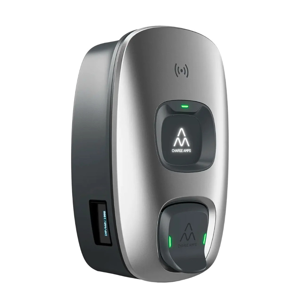 Charge Amps Dawn von Vorne von der Seite