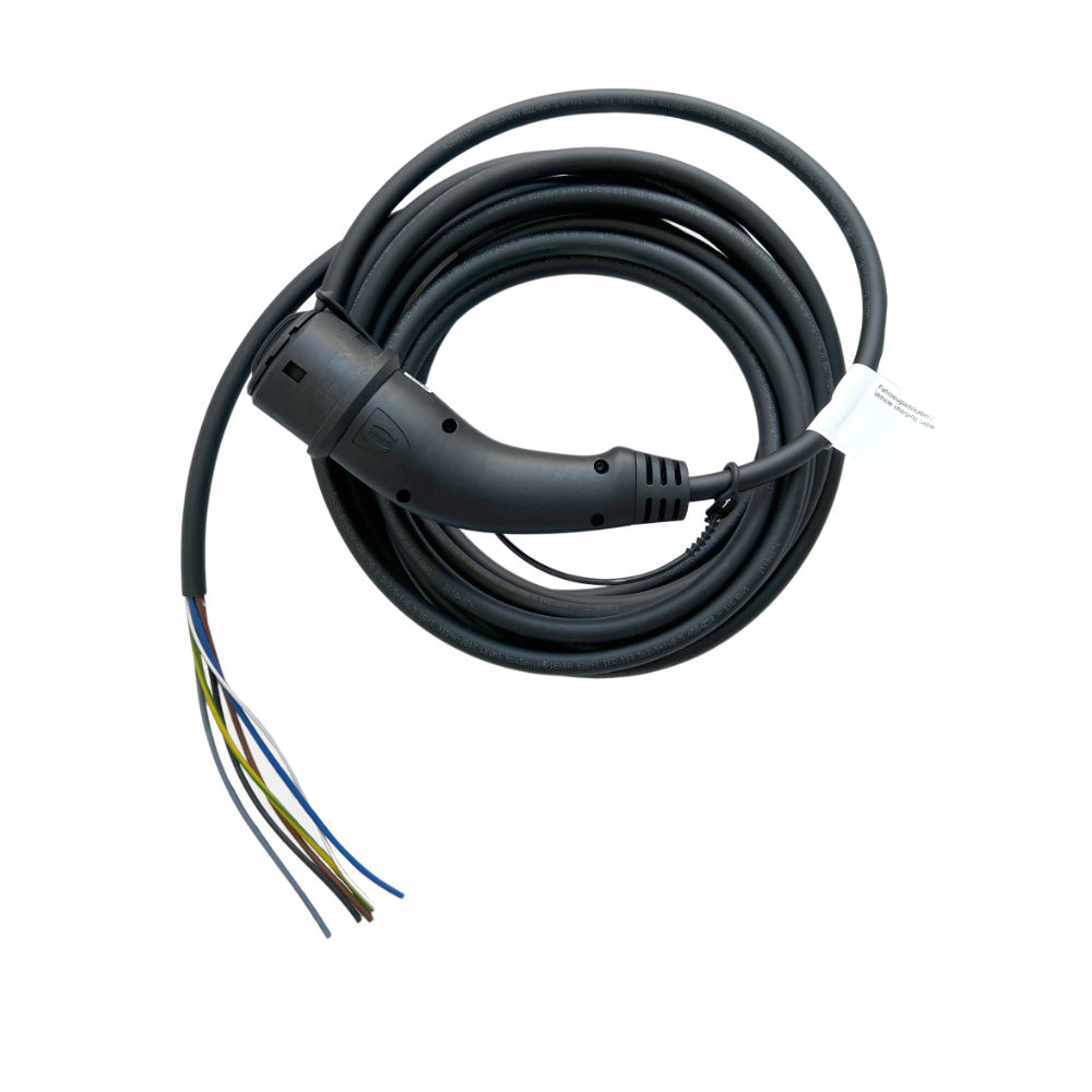 Harting Ladekabel Typ 2 mit offenem Ende (11 kW | 16 A | 10 m)