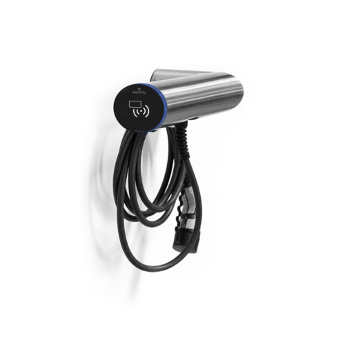 Hesotec electrify Wallbox eBox wr30 L Version links Edelstahl
