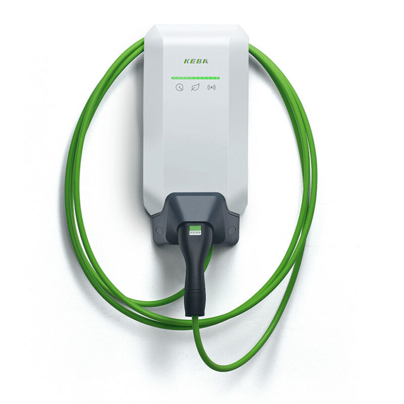 Die KEBA KeContact P40 Wallbox für Dienstfahrzeuge / Dienstwagen