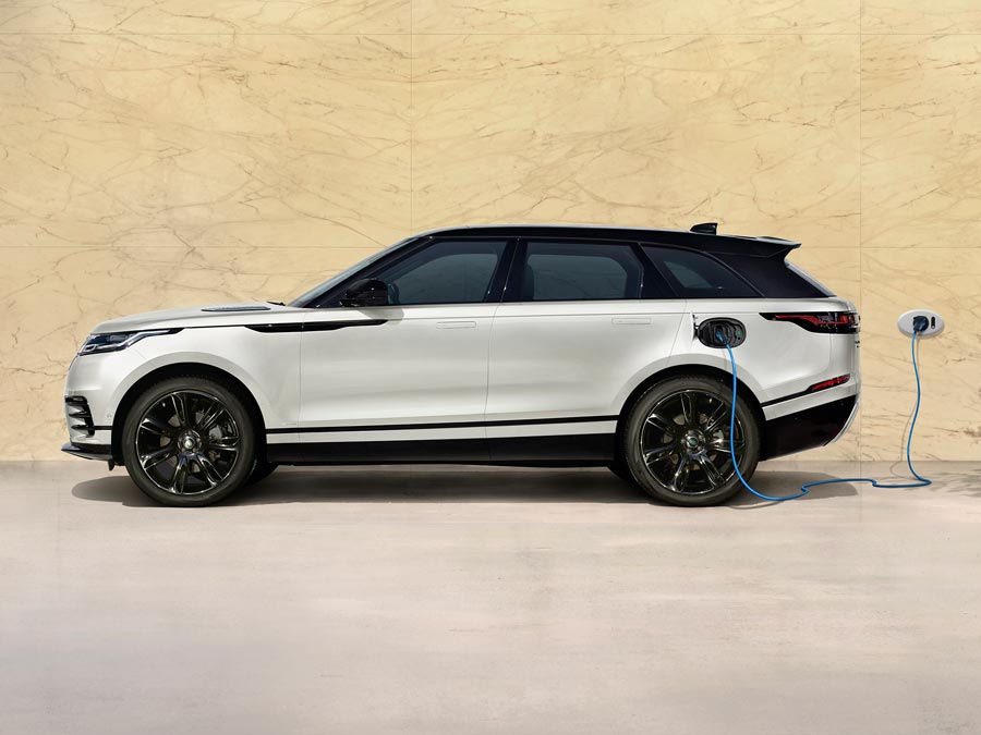 Wallbox, Ladekabel, Mobiles Ladegerät und Ladestation passend für den Range Rover Velar Plug-in Hybrid