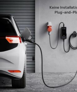 Mobile Ladestation 11 kW v2 als Plug-and-Play-Ladelösung ohne feste Installation