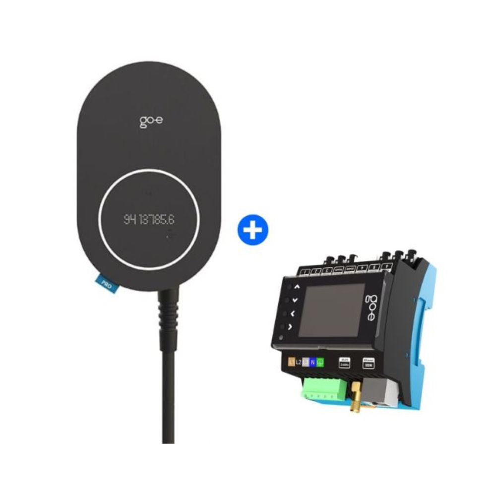 go-e Set bestehende aus go-Charger PRO und Controller