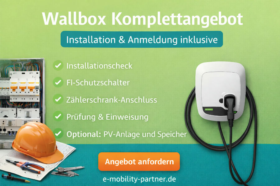 Wallbox Komplettangebot erhalten