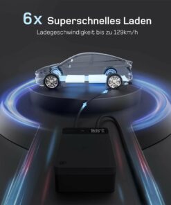 dé Wallbox 22 kW mit bis zu 22 kW Ladeleistung für schnelleres Laden von Elektroautos