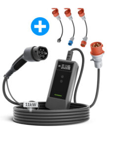 dé mobile Wallbox mit Adapter-Set (Traveller-Set)