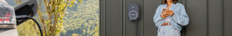 go e Charger PRO an Hauswand montiert
